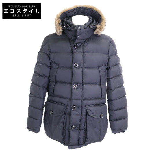 MONCLER モンクレール 【美品】CLUNY ファー/フード付ダウンジャケット ジャケット