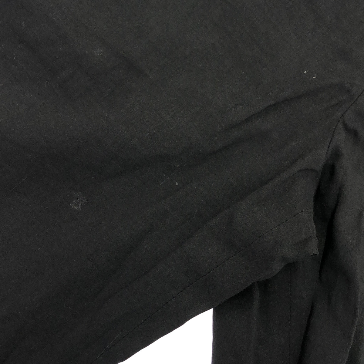 Theory セオリー 26SS 02-6106010 Black Stretch Linen Semi-Tapered Pants Bottoms