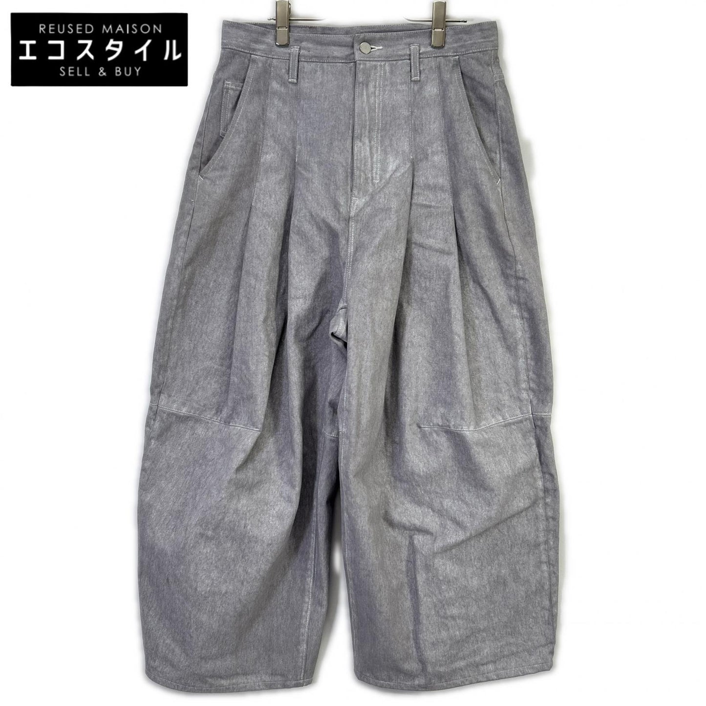 SHINYAKOZUKA シンヤコヅカ 2502SK34 GESSO WHITE CITY BAGGY デニムパンツ ボトムス