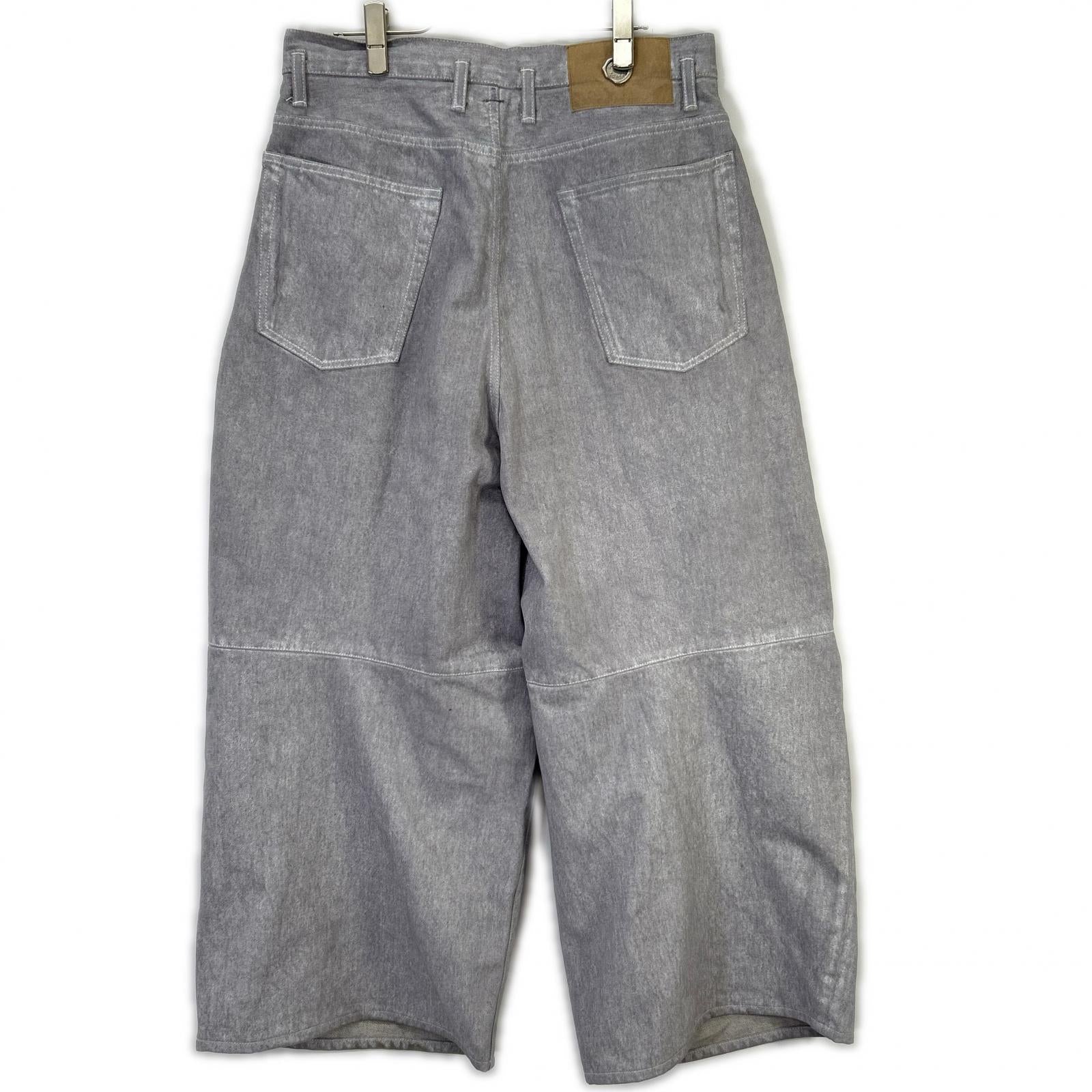 SHINYAKOZUKA シンヤコヅカ 2502SK34 GESSO WHITE CITY BAGGY デニム