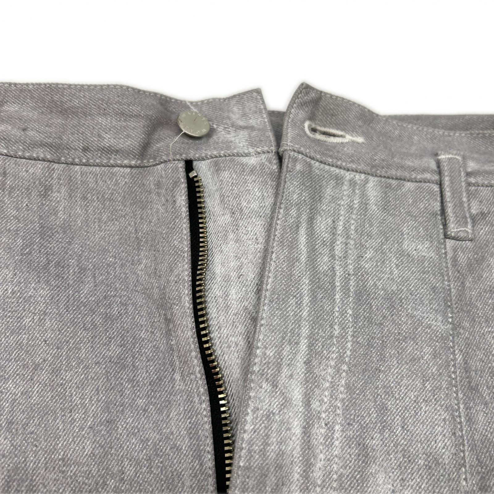 SHINYAKOZUKA シンヤコヅカ 2502SK34 GESSO WHITE CITY BAGGY デニム