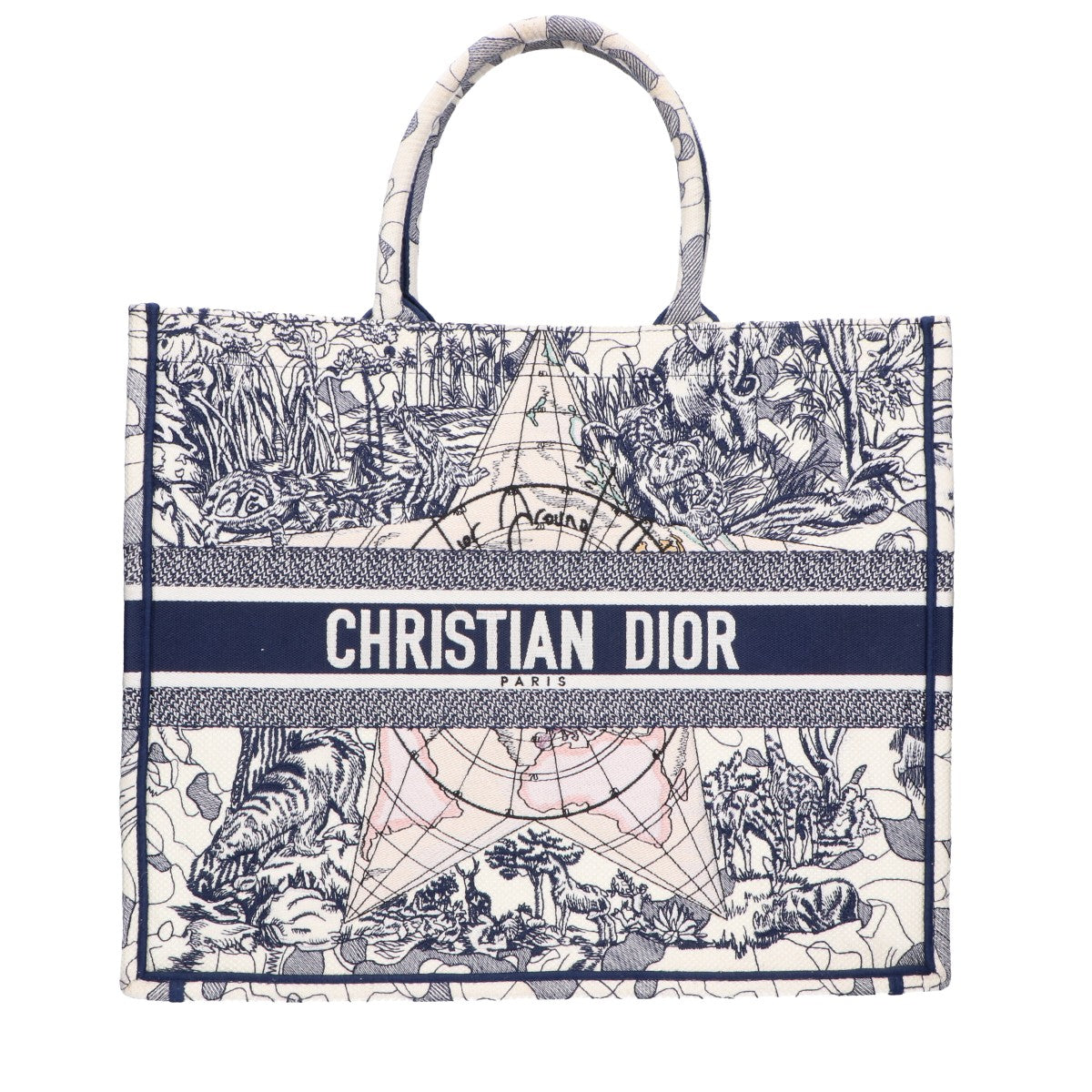 Christian Dior クリスチャンディオール ピエトロ ルッフォ ゾディアック ラージ ブック トートバッグ