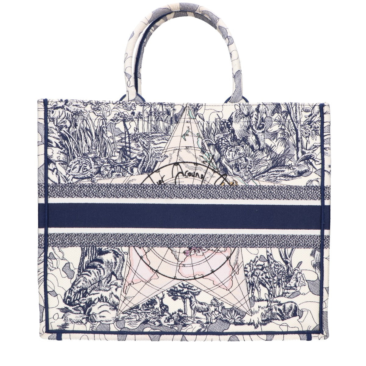 Christian Dior クリスチャンディオール ピエトロ ルッフォ ゾディアック ラージ ブック トートバッグ