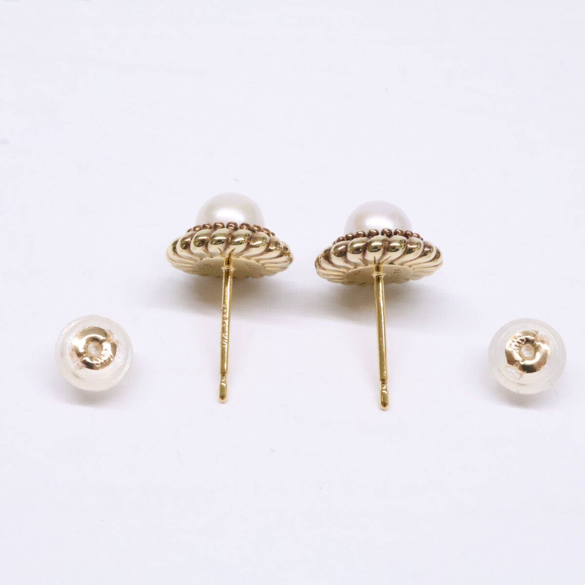 agete アガット 【美品】10251112070 SILVER 淡水パール ピアス