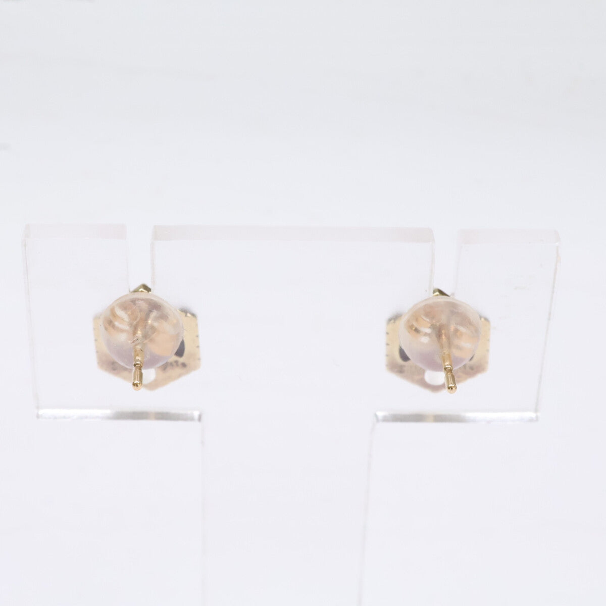 agete アガット 【美品】10243112251 SVｘGPｘK10 ゴールドガーネット ピアス