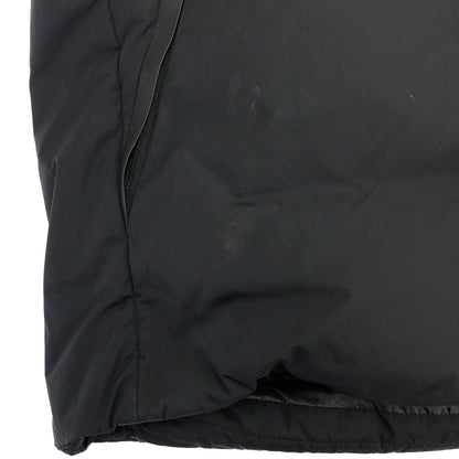 B&Y U-ARROWS ビューティーアンドユース ユナイテッドアローズ Black Komatsu Matere Chambray Hooded Down Jacket 700FP Water-Repellent Jacket
