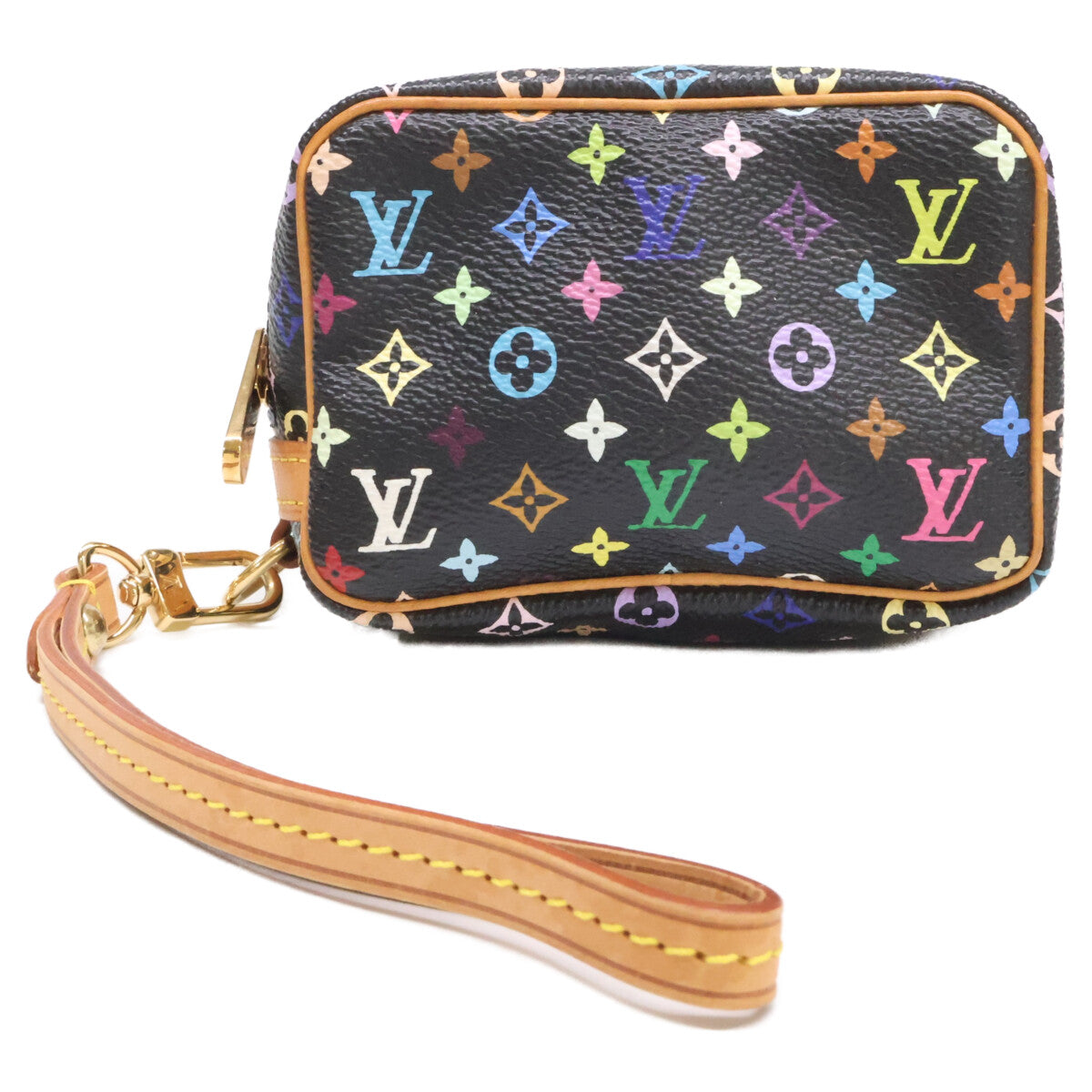 LOUIS VUITTON ルイヴィトン 美品 M58034 モノグラムマルチカラー トゥルースワピティ ポーチ