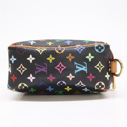LOUIS VUITTON ルイヴィトン 美品 M58034 モノグラムマルチカラー トゥルースワピティ ポーチ
