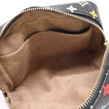 LOUIS VUITTON ルイヴィトン 美品 M58034 モノグラムマルチカラー トゥルースワピティ ポーチ