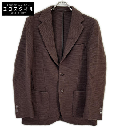 UNITED ARROWS ユナイテッドアローズ ブラウン カラミ シングル2ボタン テーラードジャケット COMFORT EASY MODEL ジャケット