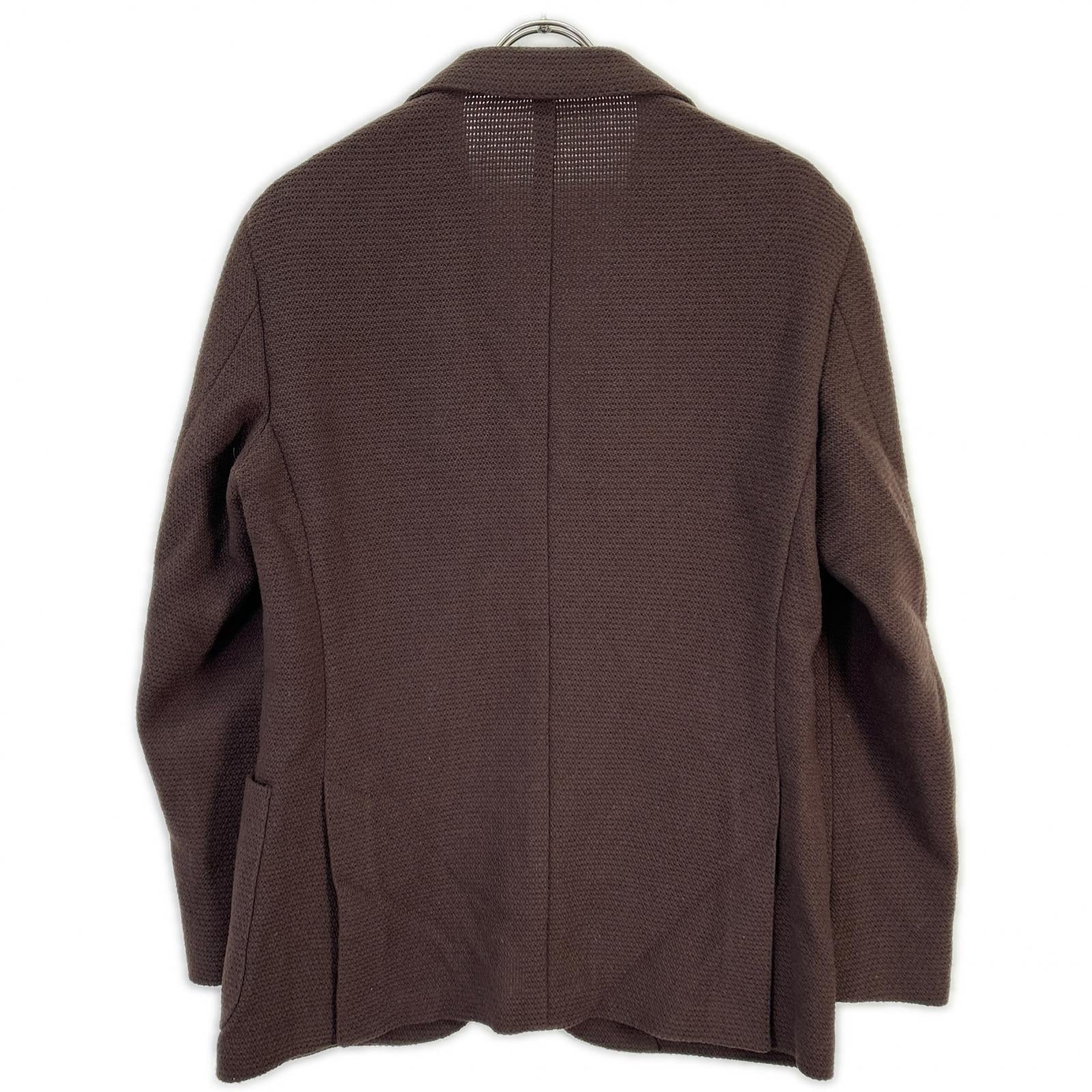UNITED ARROWS ユナイテッドアローズ ブラウン カラミ シングル2ボタン テーラードジャケット COMFORT EASY MODEL ジャケット