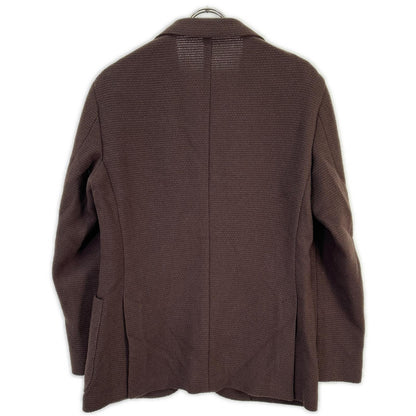 UNITED ARROWS ユナイテッドアローズ ブラウン カラミ シングル2ボタン テーラードジャケット COMFORT EASY MODEL ジャケット