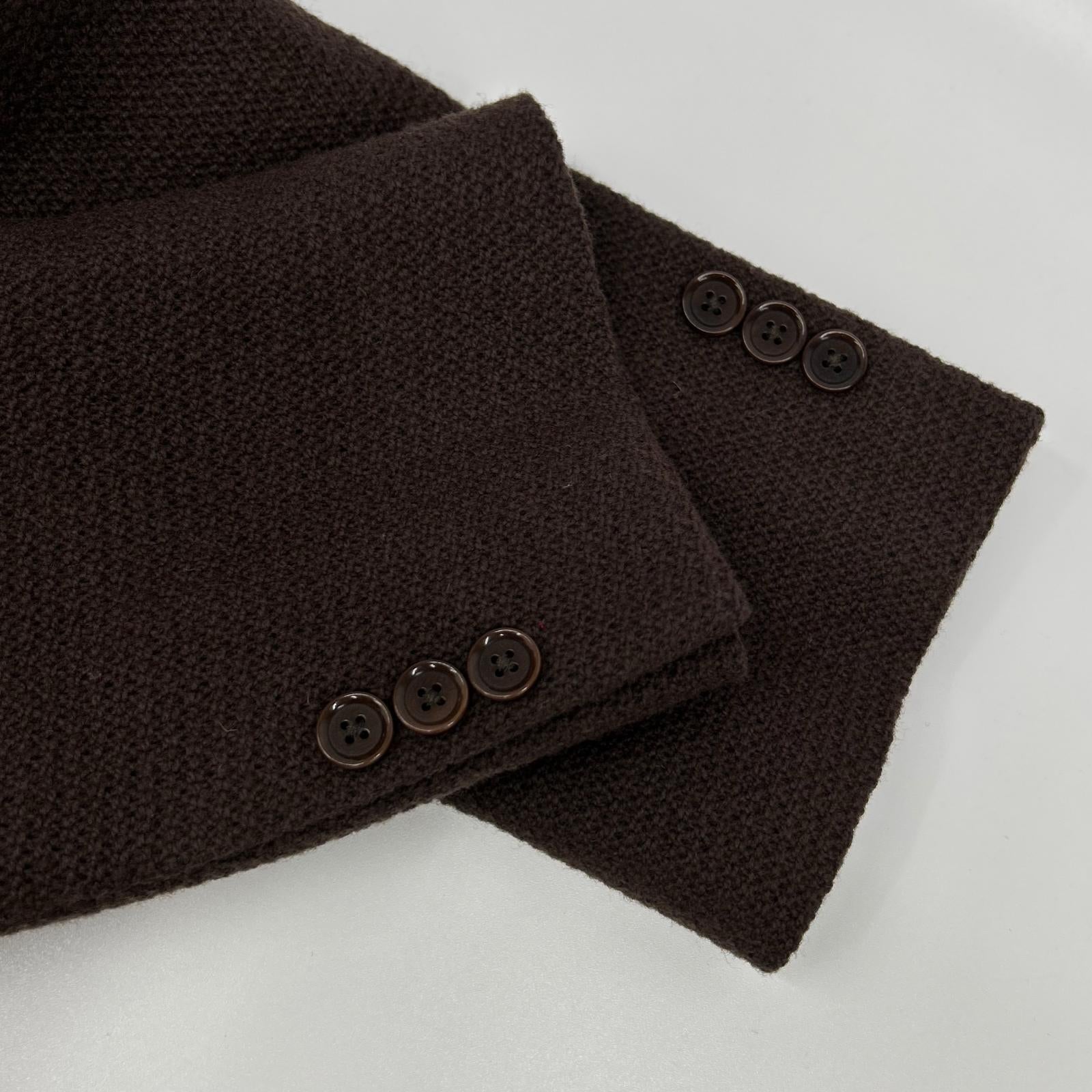 UNITED ARROWS ユナイテッドアローズ ブラウン カラミ シングル2ボタン テーラードジャケット COMFORT EASY MODEL ジャケット