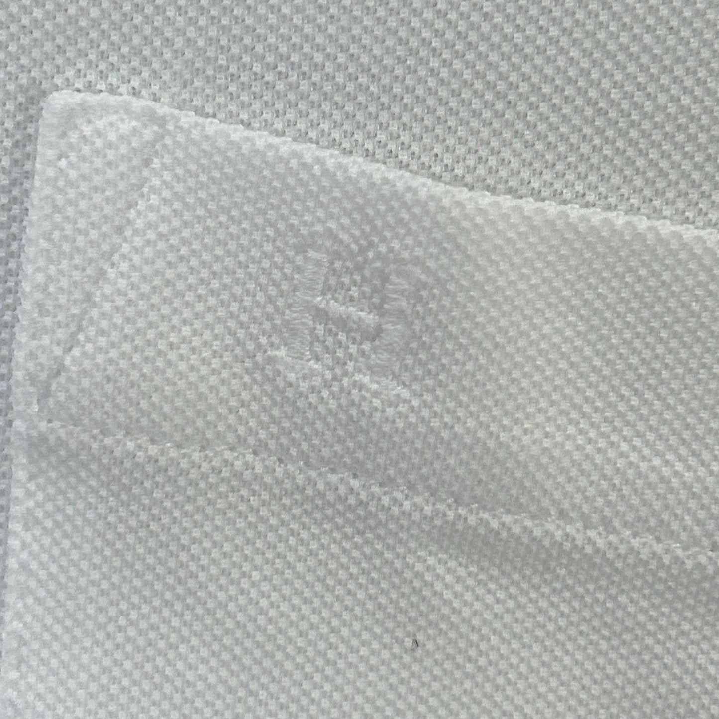 HERMES エルメス 467995HA ホワイト H刺繍 ポケット パイピング ポロシャツ トップス