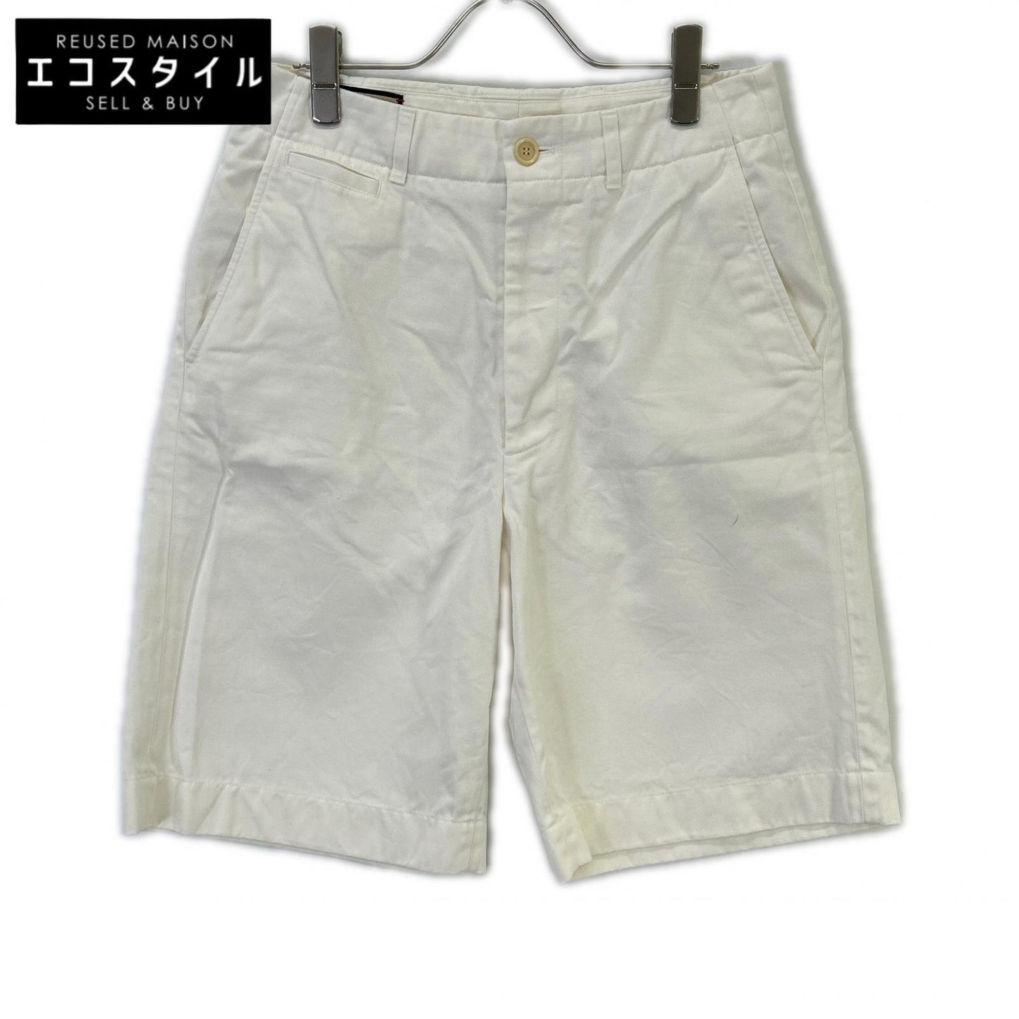 GUCCI グッチ 639388 ホワイト インターロッキングG ハーフパンツ ボトムス