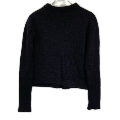 LANVIN ランバン ブラック RM-PO0025-K301-A21 ロゴニット プルオーバー トップス