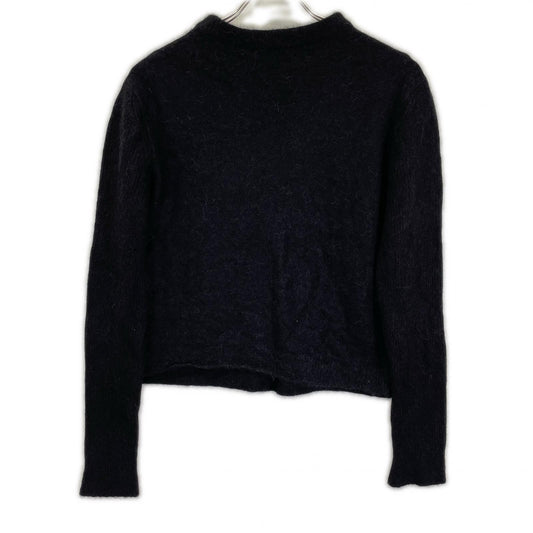 LANVIN ランバン ブラック RM-PO0025-K301-A21 ロゴニット プルオーバー トップス
