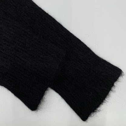 LANVIN ランバン ブラック RM-PO0025-K301-A21 ロゴニット プルオーバー トップス