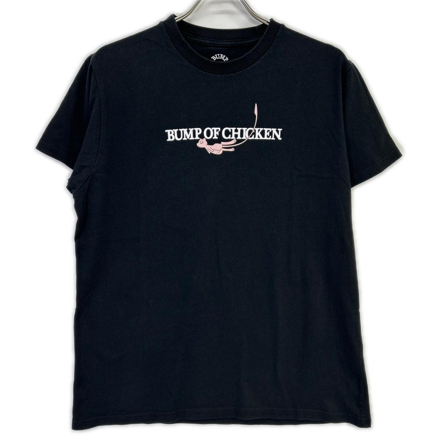 BUMP OF CHICKEN バンプオブチキン ブラック ミュウ プリント ツアー Tシャツ トップス