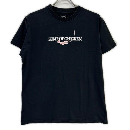 BUMP OF CHICKEN バンプオブチキン ブラック ミュウ プリント ツアー Tシャツ トップス