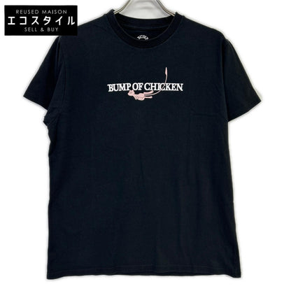 BUMP OF CHICKEN バンプオブチキン ブラック ミュウ プリント ツアー Tシャツ トップス