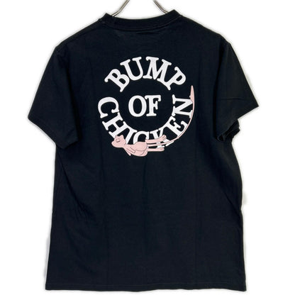 BUMP OF CHICKEN バンプオブチキン ブラック ミュウ プリント ツアー Tシャツ トップス