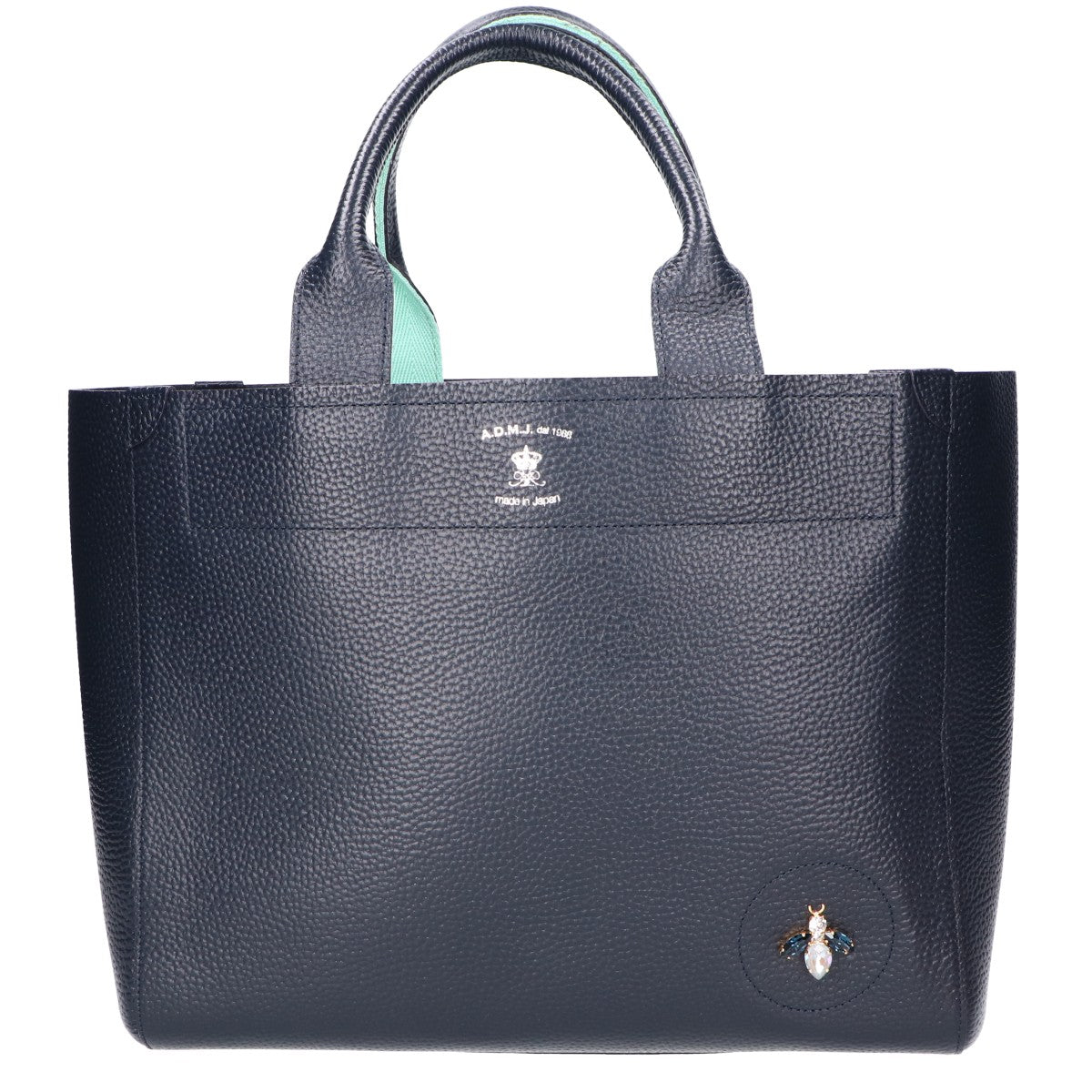 A.D.M.J. Accessoires De Mademoiselle ADMJ 【新品同様】19SC080207HS 牛革 ザ・ビー ショーン トートバッグ