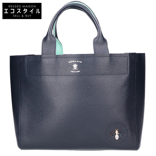 A.D.M.J. Accessoires De Mademoiselle ADMJ 【新品同様】19SC080207HS 牛革 ザ・ビー ショーン トートバッグ