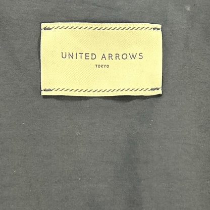 UNITED ARROWS ユナイテッドアローズ ダークネイビー 24年 フラワーモチーフ タックリボンパーツ シャツブラウス トップス