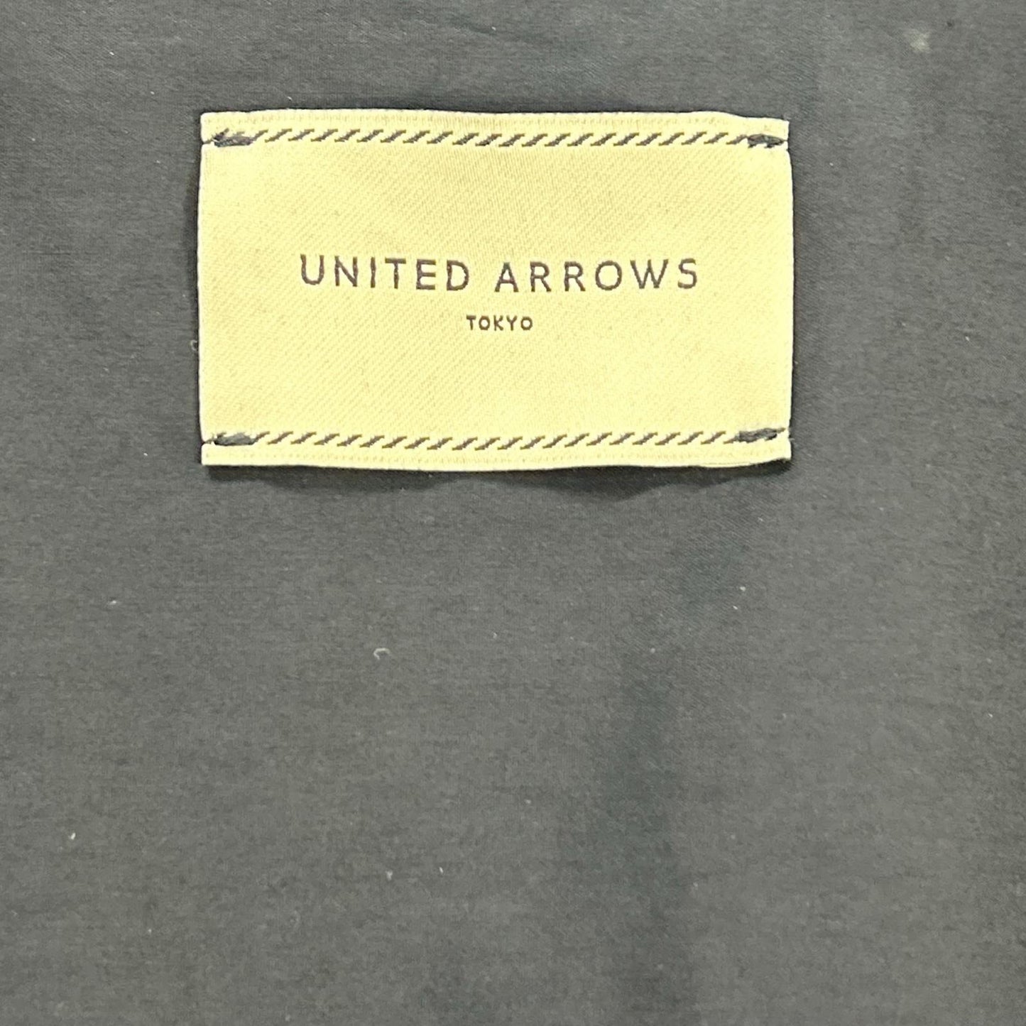 UNITED ARROWS ユナイテッドアローズ ダークネイビー 24年 フラワーモチーフ タックリボンパーツ シャツブラウス トップス