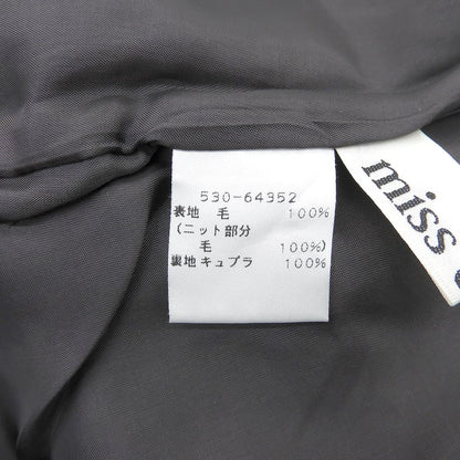 Chloe クロエ 美品 ウール ニットドッキング ハイネックワンピース レディース グレー 42 ワンピース