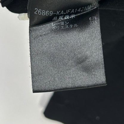FOXEY フォクシー 26869-KAJFA142NM-2 ブラック ノーカラー ショート ボレロ トップス