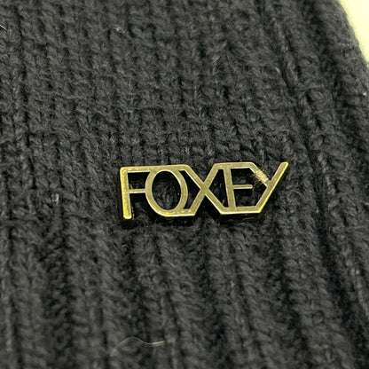 FOXEY NEW YORK フォクシーニューヨーク 27729-NATFA101MY ネイビー エンジェルヘアコットン タートルネック トップス
