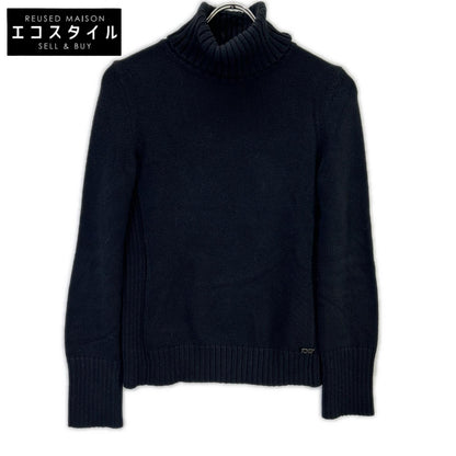 FOXEY NEW YORK フォクシーニューヨーク 27729-NATFA101MY-2 ブラック エンジェルヘアコットン タートルネック トップス