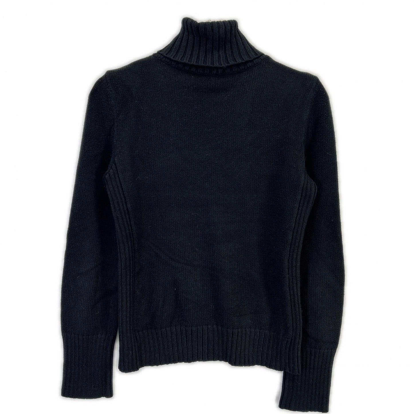 FOXEY NEW YORK フォクシーニューヨーク 27729-NATFA101MY-2 ブラック エンジェルヘアコットン タートルネック トップス