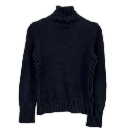 FOXEY NEW YORK フォクシーニューヨーク 27729-NATFA101MY-2 ブラック エンジェルヘアコットン タートルネック トップス