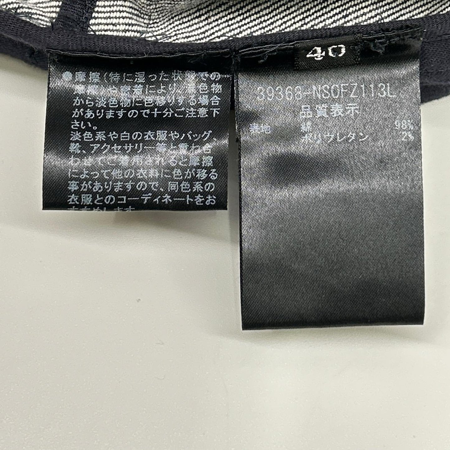 FOXEY NEW YORK フォクシーニューヨーク 39368 インディゴ コットン混 ノースリーブ デニムドレス ワンピース