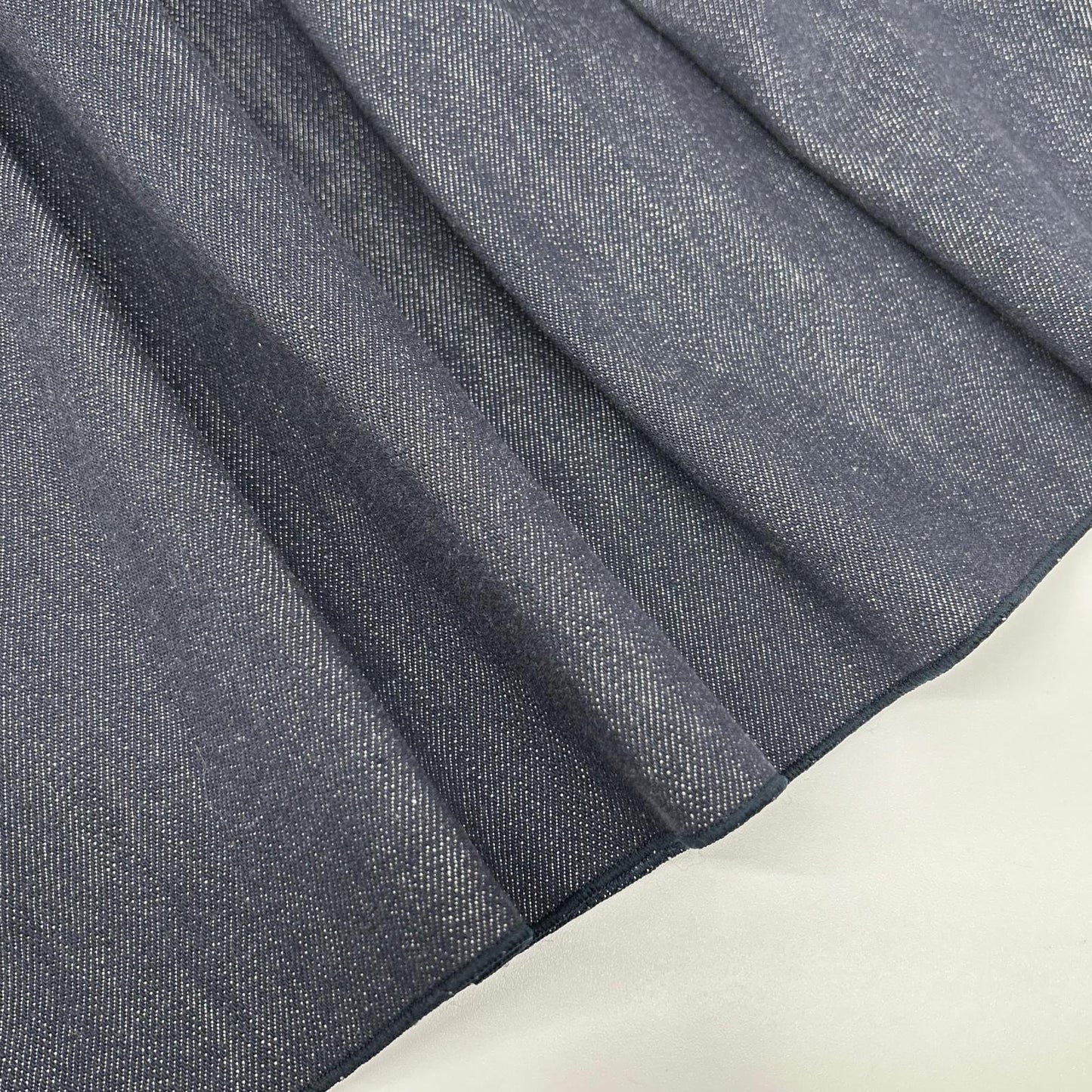 FOXEY NEW YORK フォクシーニューヨーク 39368 インディゴ コットン混 ノースリーブ デニムドレス ワンピース