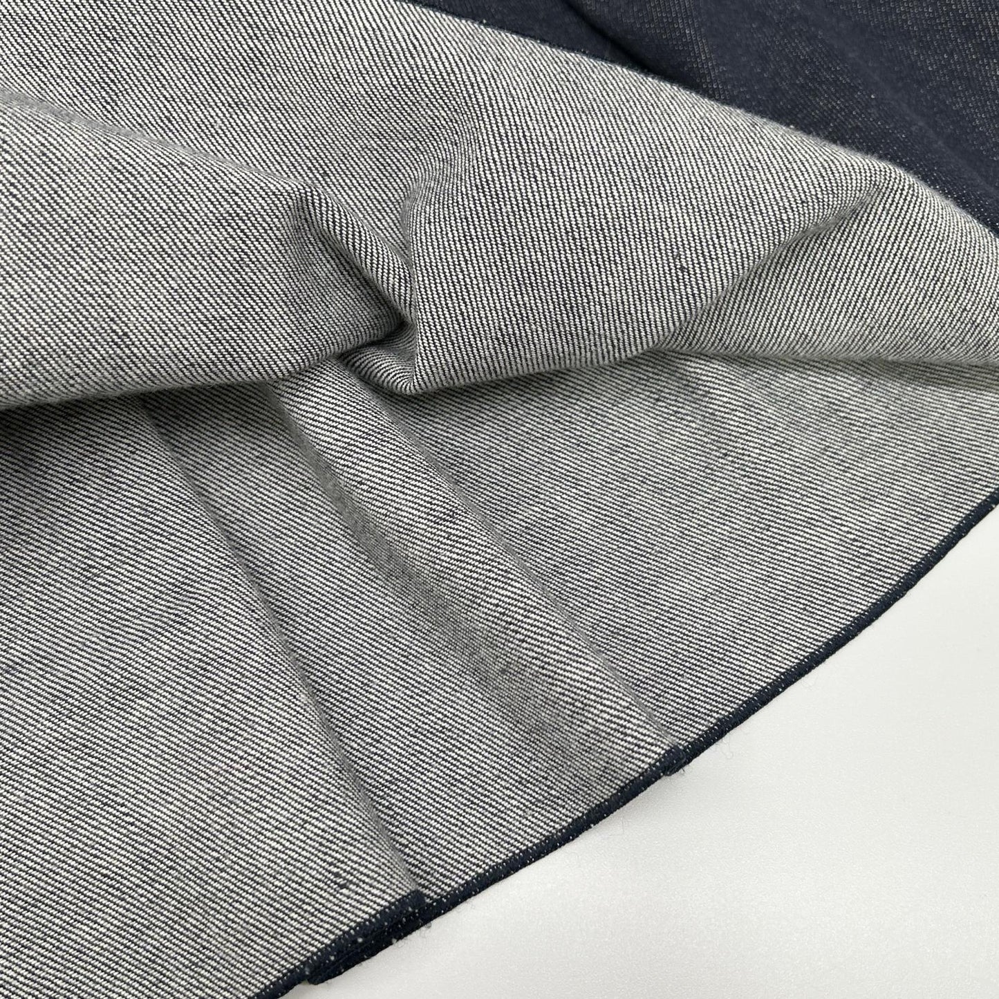 FOXEY NEW YORK フォクシーニューヨーク 39368 インディゴ コットン混 ノースリーブ デニムドレス ワンピース