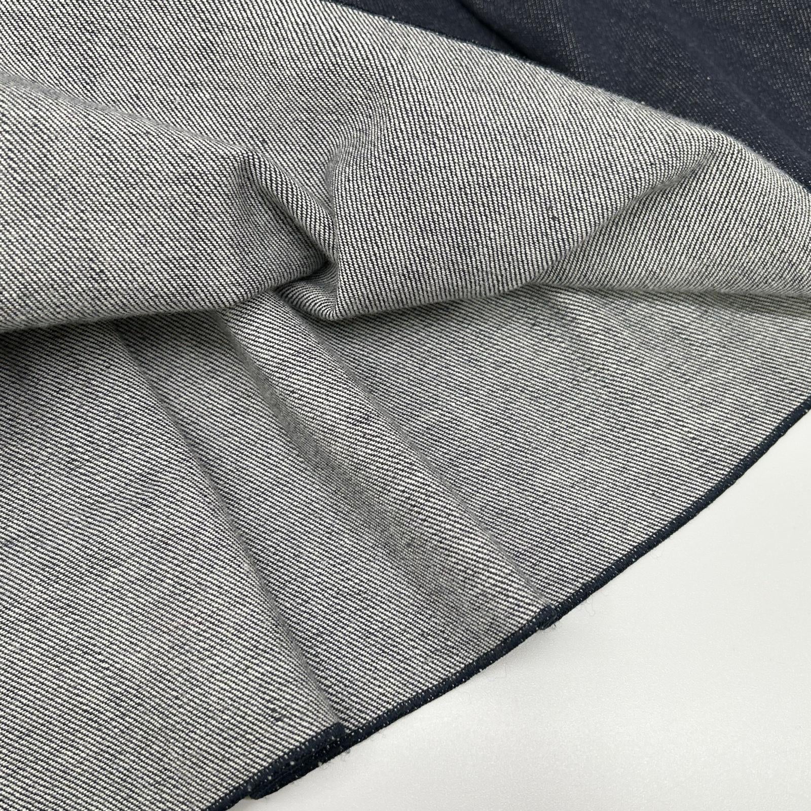 FOXEY NEW YORK フォクシーニューヨーク 39368 インディゴ コットン混 ノースリーブ デニムドレス ワンピース