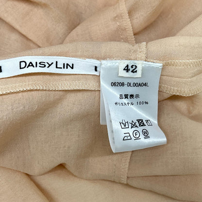 DAISY LIN デイジーリン 06208 アイボリー さらさらミルフィーユ ティアード ノースリーブ ワンピース ワンピース