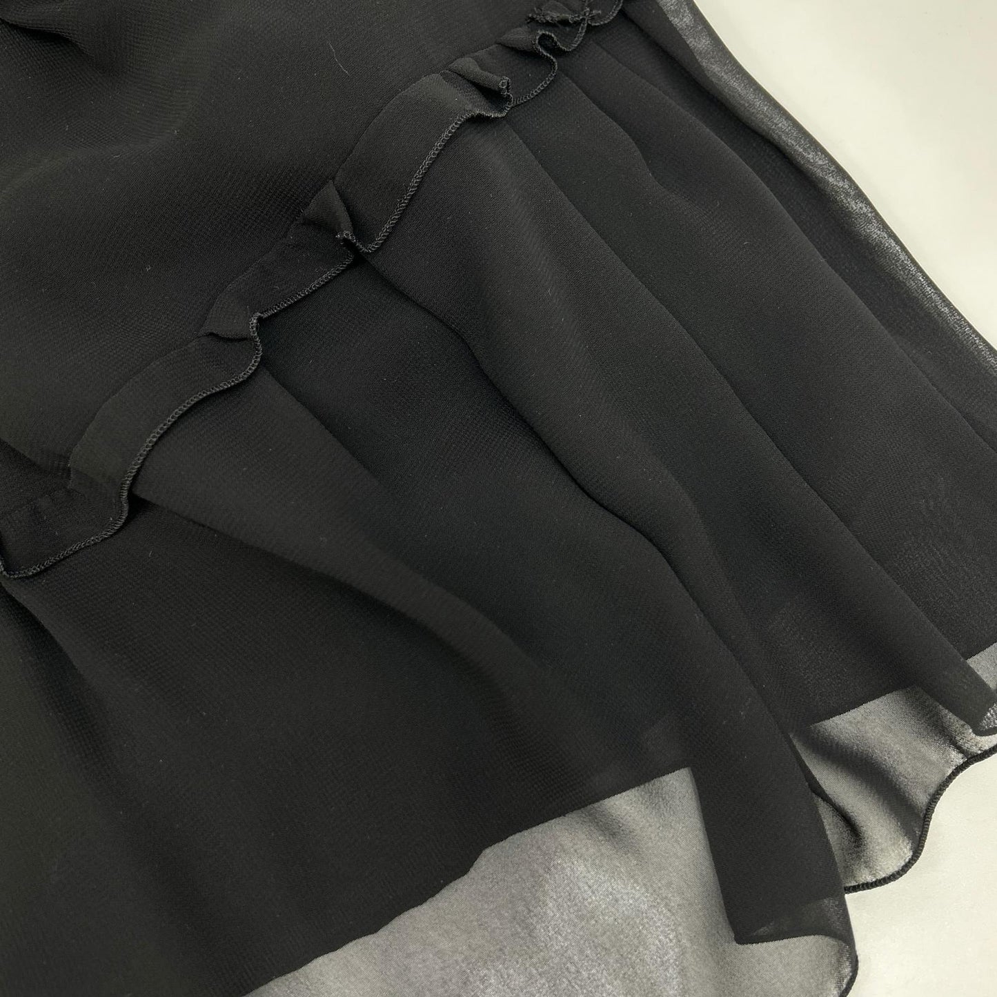 DAISY LIN デイジーリン 06182 19年 ブラック Dress Chiffon Millefeuille ワンピース ワンピース
