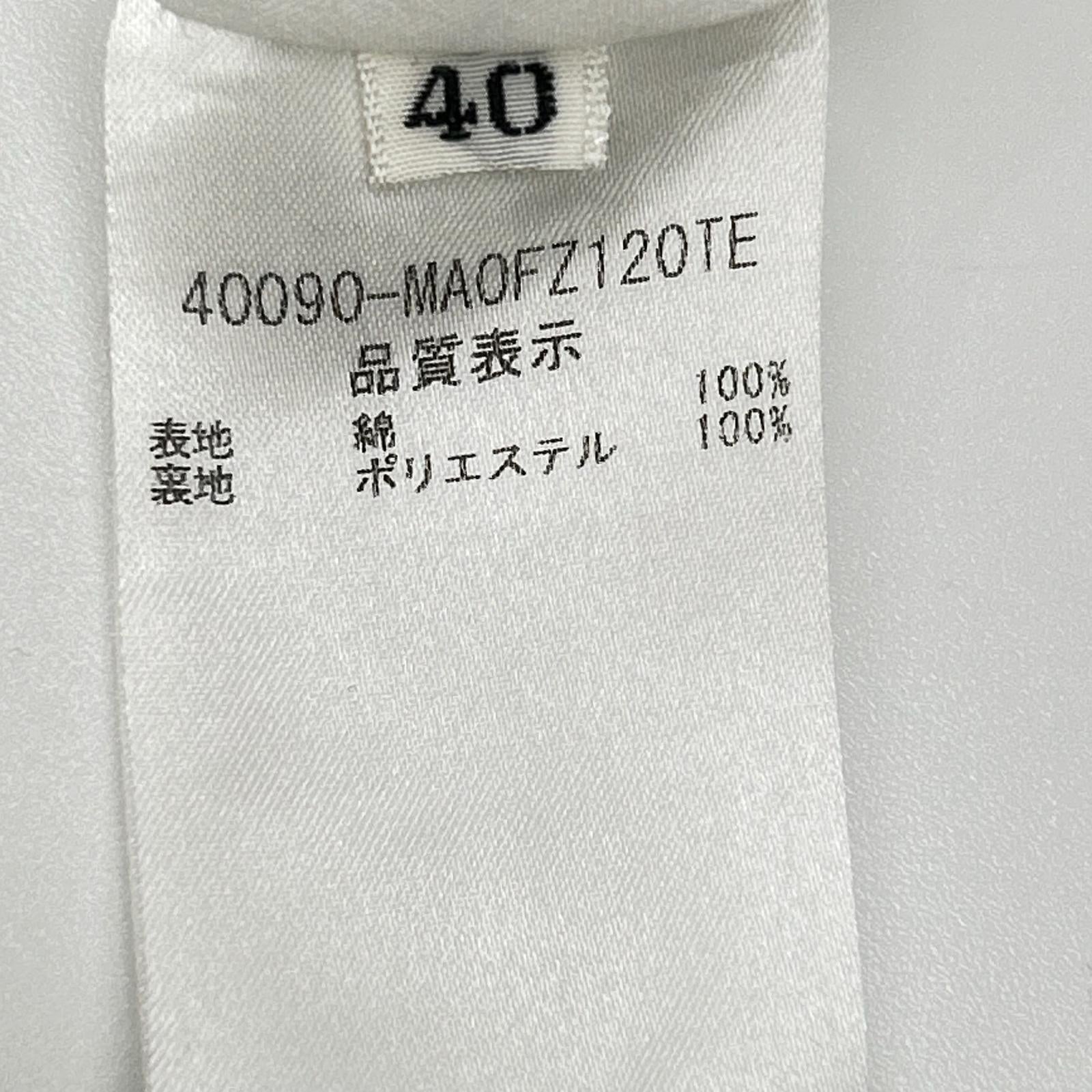 FOXEY NEW YORK フォクシーニューヨーク 40090 アイボリー COLLECTION ストライプ 刺繍 ワンピース ワンピース