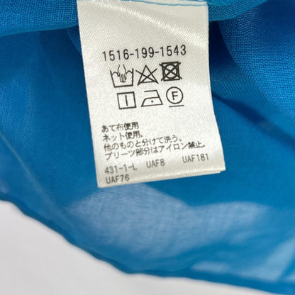 MARW UNITED ARROWS マルゥユナイテッドアローズ 1516-199-1543 ブルー 半袖 フリル付き ブラウス トップス