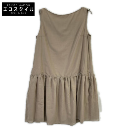 FOXEY NEW YORK 39443 beige lace sleeveless dress
