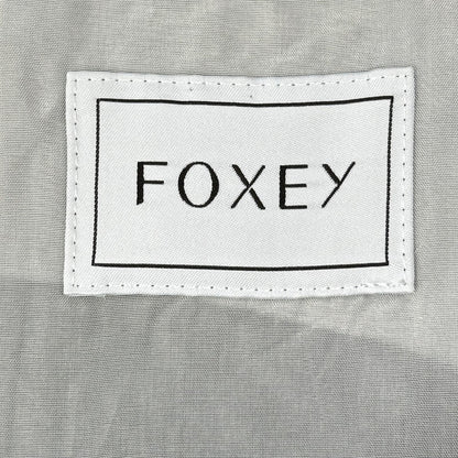 FOXEY フォクシー 35717 ブラック Deauville サイドボタン ノースリーブワンピース ワンピース