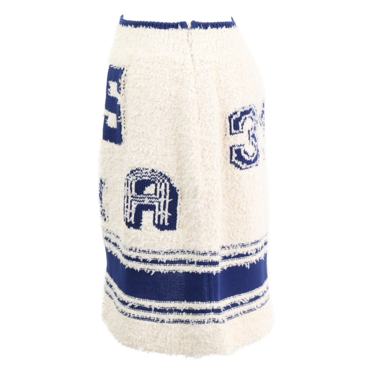 CHANEL シャネル 【美品/国内正規】P61005K46380 クルーズライン ココマーク ニット ミニ スカート