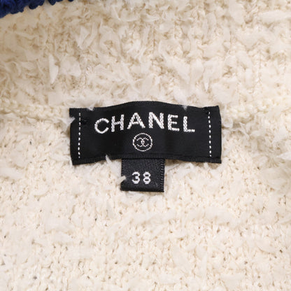 CHANEL シャネル 【美品/国内正規】P61005K46380 クルーズライン ココマーク ニット ミニ スカート