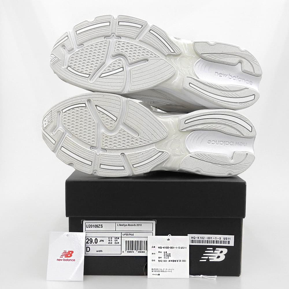 NEW BALANCE Like New Absorb 2010 Sneakers Shoes Men's White 29cm U20109ZS Shoes