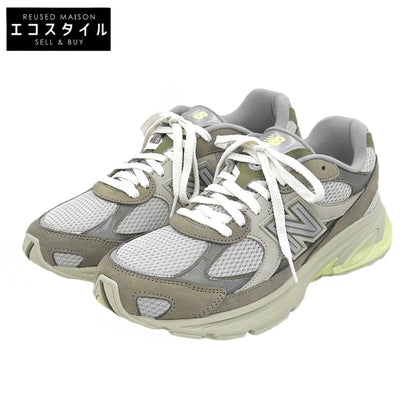 NEW BALANCE ニューバランス 新品同様 スニーカー シューズ メンズ グリーン 29cm U20101AH シューズ